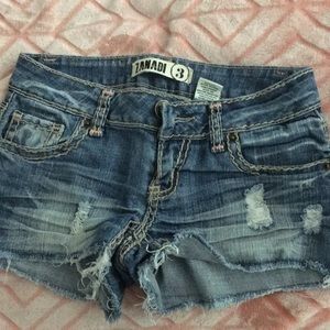 Jean shorts